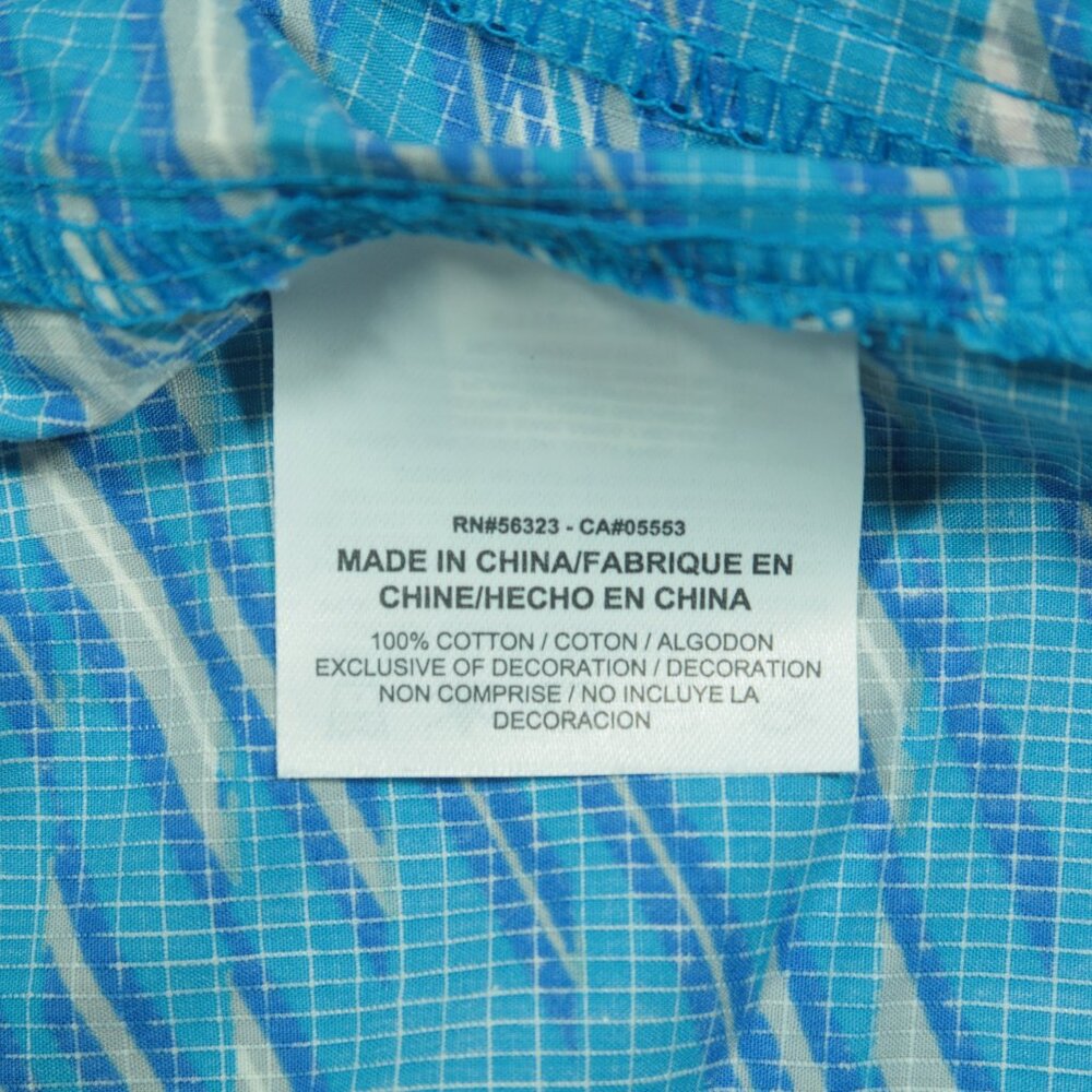 Nike Conversion AOP Shorts Mens XL Blue Gray Tapered Stretch Ripstop New - Picture 6 of 7